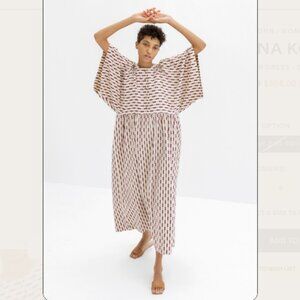 Eleanor Dress in Dobby Dot Print
